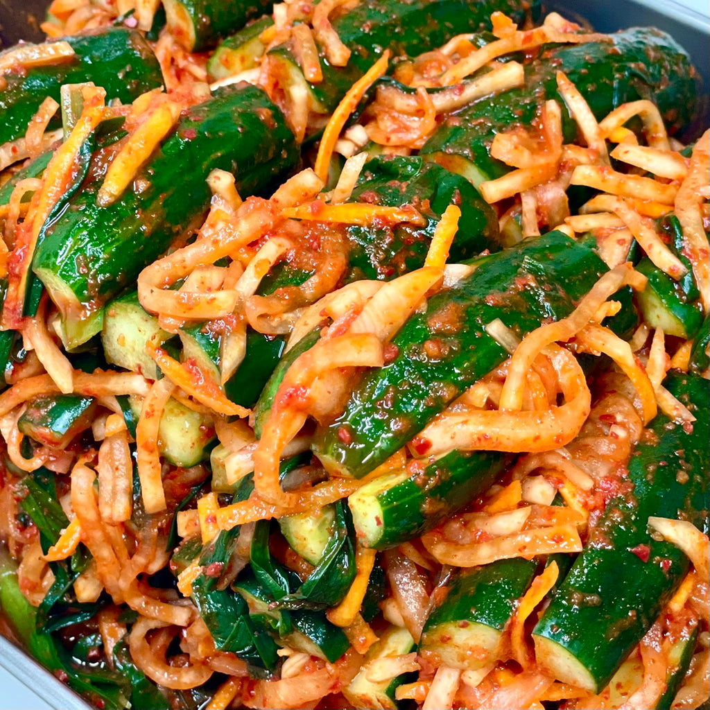 白菜キムチ 500g + きゅうりキムチ 430g (税込)　送料無料